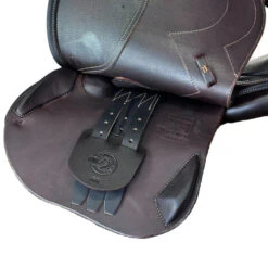Signature By Antarès Jumping Saddle Calf Lined 17 Signature By Antarès Jumping Saddle Calf Lined -Equine Worlds signature jump calf tobacco flap SIGOBSC V antares 13094.1684789962