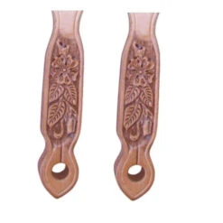 Buckaroo Leather Slobber Straps With Tooling 7 Buckaroo Leather Slobber Straps With Tooling -Equine Worlds slobber straps light rose tool lr2891f buckaroo 37208.1674753193