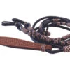 Cody Pro Softy Leather Rawhide Romel Rein -Equine Worlds softy leather rh romel rein brown 9700 bufflo leather 52815.1647372641