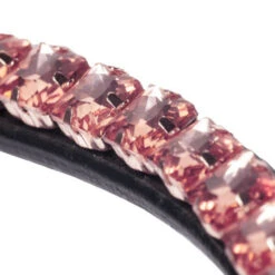 Kavalkade Square Crystal Curved Browband -Equine Worlds square rose curved browband black rose stones 202 35 blk kavalkade 90544.1680812671