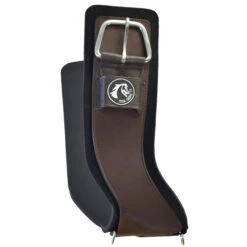 StretchTec Shoulder Relief Cinch -Equine Worlds stretchtec shoulder relief cinch brown side ST SRC 28 BRN BLN total saddle fit 33102.1634504272