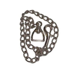 Stud Chains - 24" And 30" -Equine Worlds stud chain nickel 30in 196230 partrade 04971.1672253770