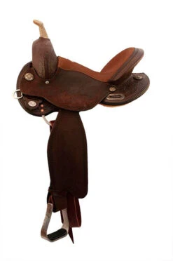 Circle Y KK Swift Barrel Saddle 1522 -Equine Worlds swift barrel saddle left thumbnail 1522 circle y 60847.1572395817