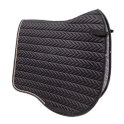 Toklat Tango Chevron Dressage Pad -Equine Worlds tango chevron drsg black 25 0933 BK toklat 71396.1677368808