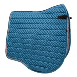 Toklat Tango Chevron Dressage Pad -Equine Worlds tango chevron drsg dark.teal 25 0933 DT toklat 00939.1677368784