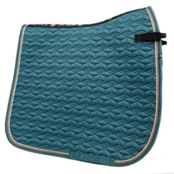 Toklat Tango Geometric Dressage Pad -Equine Worlds tango geometric drsg emerald 25 0931 EM toklat 71421.1677367282