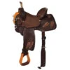 Reinsman Team Camarillo Feathers Barrel Saddle 4233 -Equine Worlds team camarillo feathers barrel saddle chocolate 4233 340CN 05 reinsman 90591.1687463485