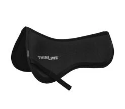 ThinLine Trifecta Half Pad -Equine Worlds trifecta pad cotton black 7306 thinline 76314.1673915714