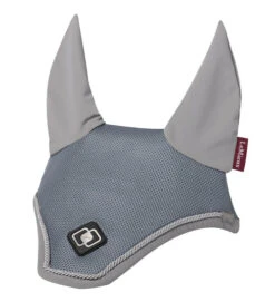 LeMieux Ultra Mesh Fly Hood 16 LeMieux Ultra Mesh Fly Hood -Equine Worlds ultra mesh fly bonnet grey front 4836 lemieux 33287.1646167516