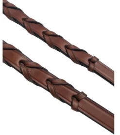 PÉNÉLOPE Pénélope US Laced Reins 13 PÉNÉLOPE Pénélope US Laced Reins -Equine Worlds us laced reins hazelnut closeup 301 636 317 penelope 28892.1688773926