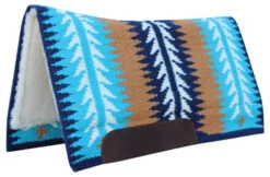 Professional's Choice Ventana Wool Top Pad -Equine Worlds ventana wool top pad pacific blue side WSPCV prof choice 73923.1616632192