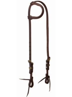 Weaver Leather Weaver Vintage Heel One Ear Headstall -Equine Worlds vintage heel 1 ear hs rose.harness hero 10010 01 24 weaver 89789.1679506948