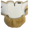 Fleeceworks Sheepskin Western Seat Saver Deluxe + Cantle -Equine Worlds western deluxe cantle natural underside FW9E fleeceworks 10530.1670545574