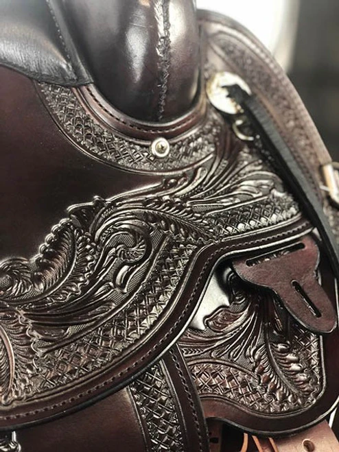 Circle Y Julie Goodnight Wind River Trail Saddle 1750 5 Circle Y Julie Goodnight Wind River Trail Saddle 1750 - Image 3